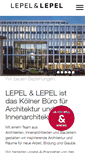 Mobile Screenshot of lepel-lepel.de